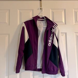 Vintage purple Adidas tracksuit - XS/S size